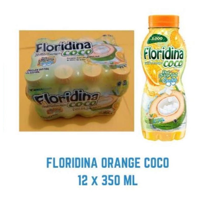 

FLORIDINA ORANGE 360 ML, minuman jeruk pulpy 1 dus isi 12 botol