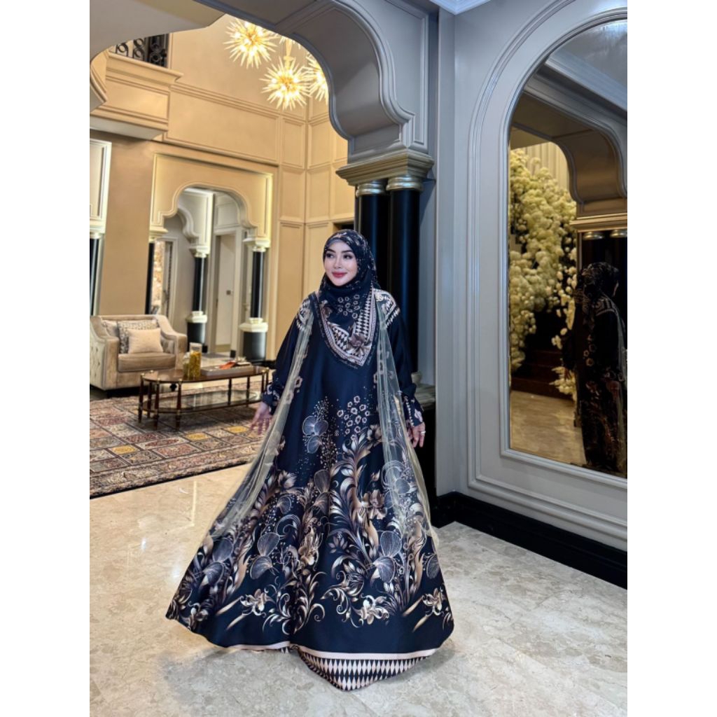 Shellasaukia gamis flower mix tile