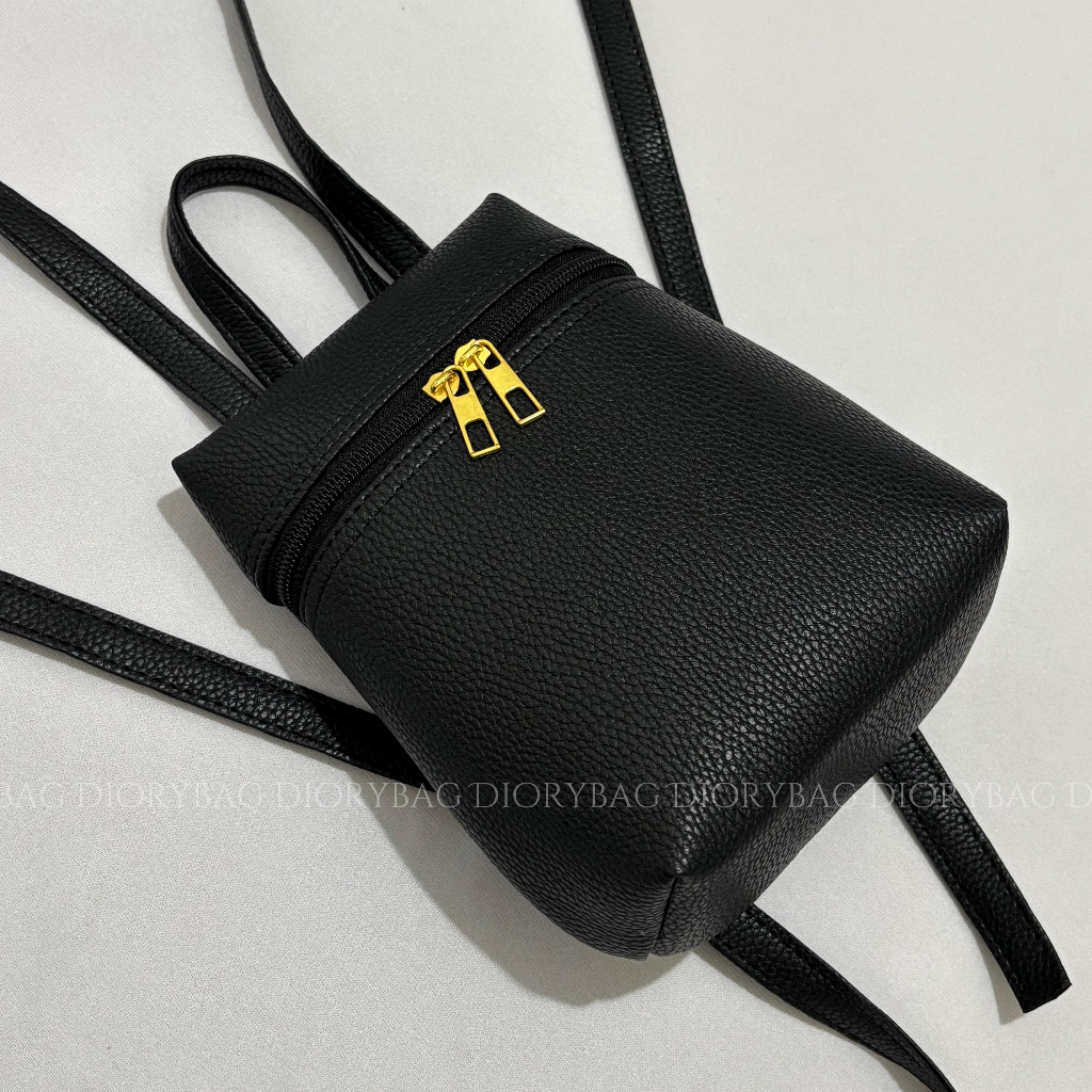 Tas Ransel Wanita Mini - Cendy Mini  Backpack - Tas Wanita Ransel Kulit Jeruk