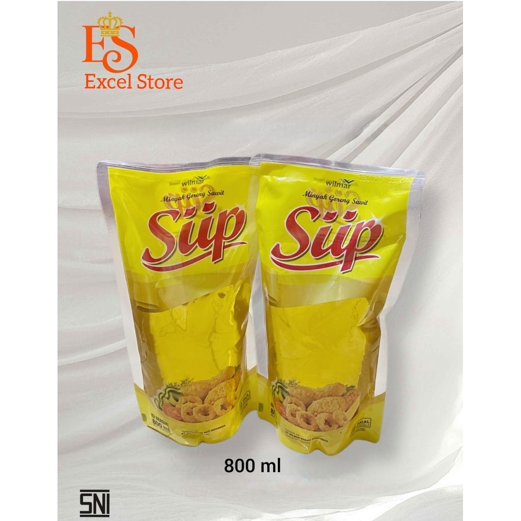 

Siip | Sovia | Fortune Minyak Goreng 800 ml x 6 Pcs