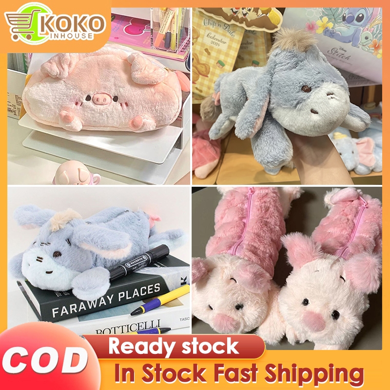 

Kotak Pensil Boneka Bulu/Kotak alat tulis berkapasitas besar yang bagus/Kantong Pena Mewah Large capacity Cute Pen Bag