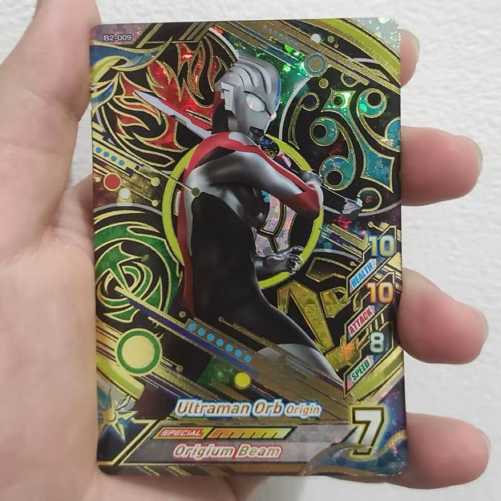 Ultraman Fusion Fight Zero Orb Origin Card Kartu