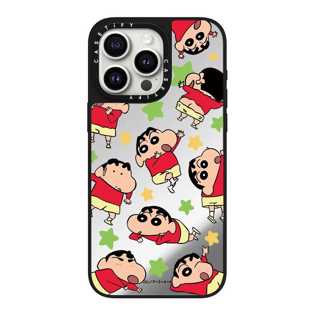 CASETi Joint Crayon Shin chan Apple Phone Case Suitable for iPhone 16 ProMax Cute Cartoon Anime 15