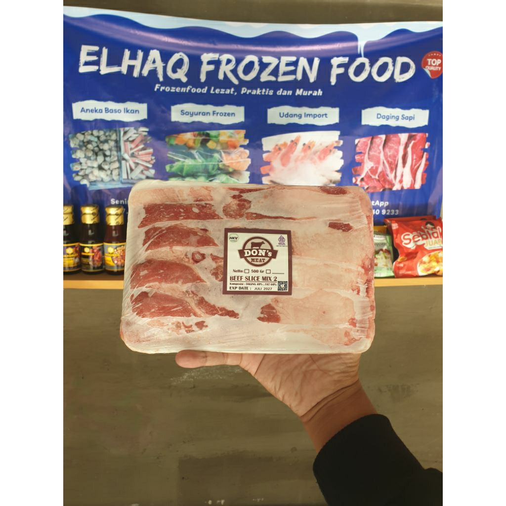 

Dons Beff Slice Mix 2 500 gram