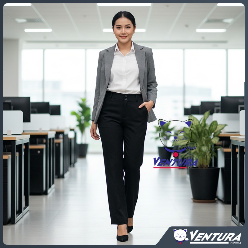 MEIRA CELANA KULOT PANTS LOOSE HIGHTWAIST