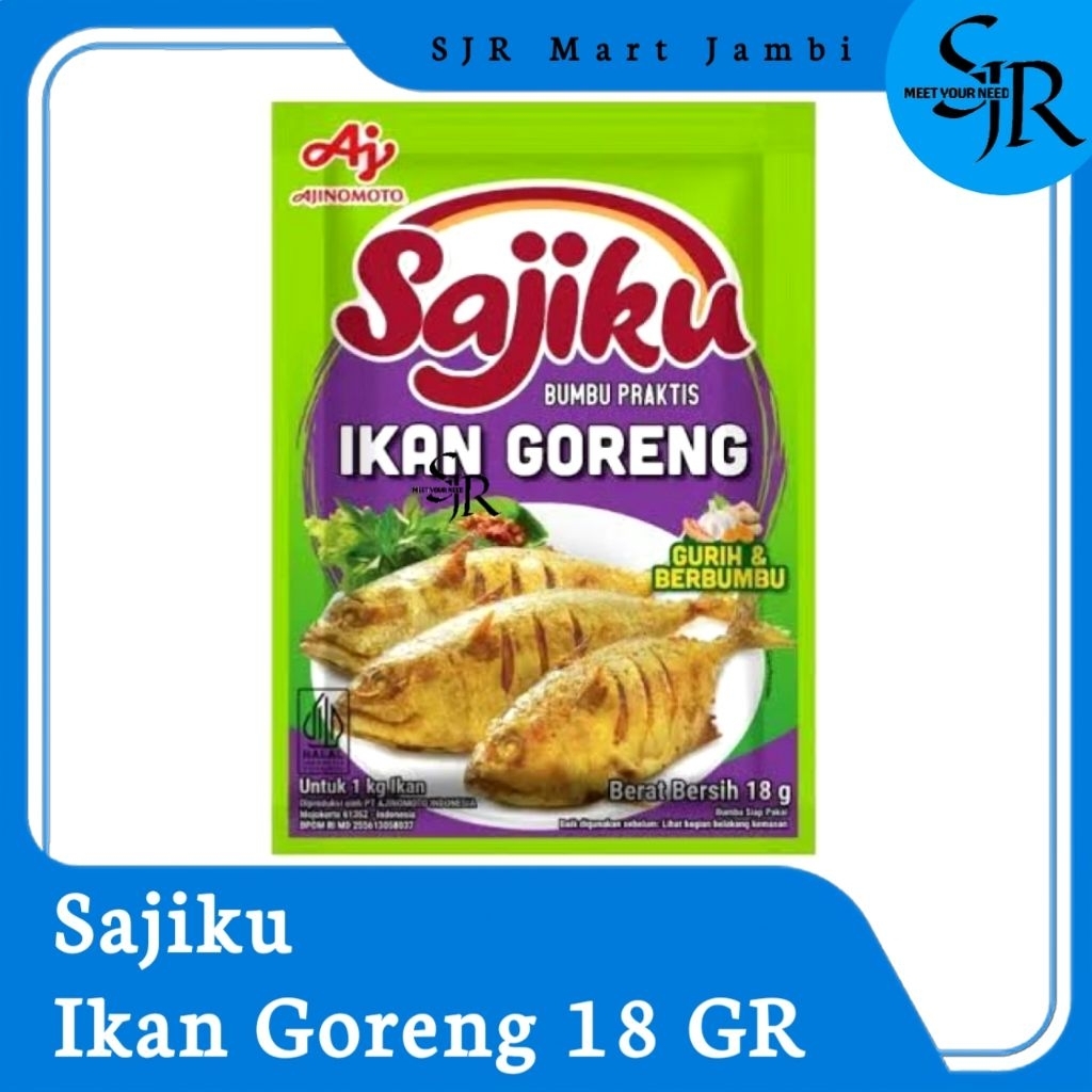 

Sajiku Bumbu Praktis - Ikan Goreng | Kemasan 18gr