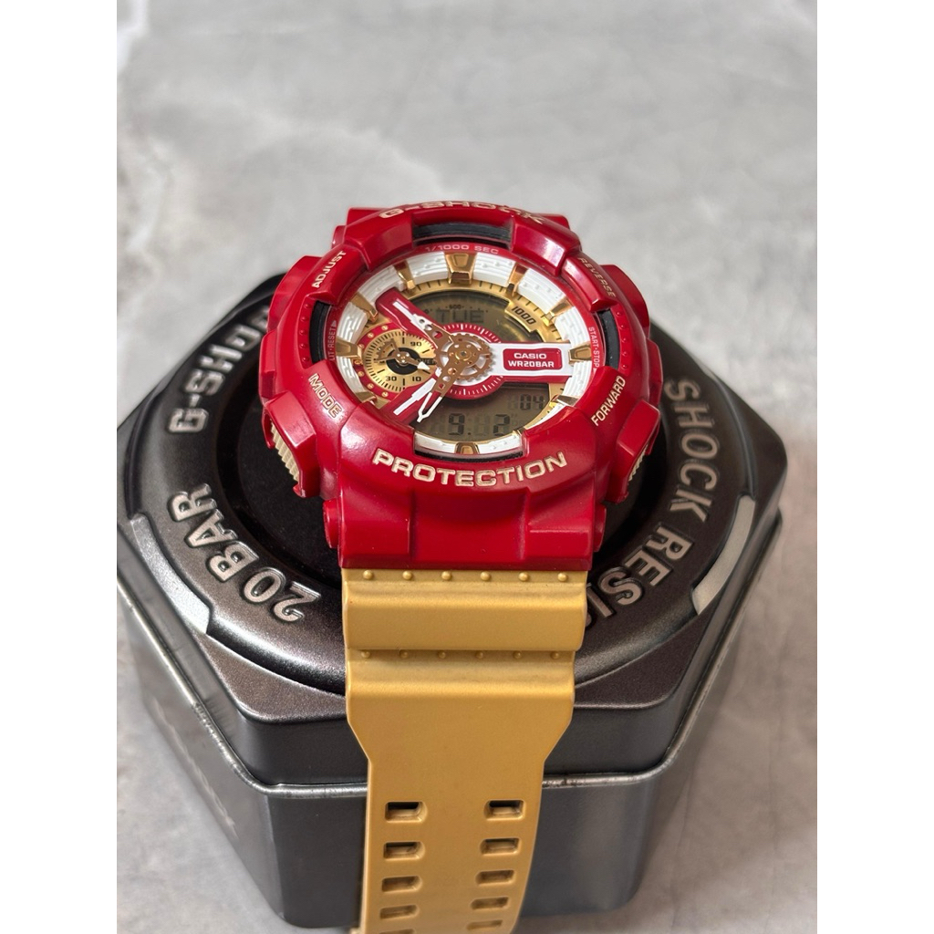 Jam Tangan G-Shock Iron Man GA-110CS-4ADR