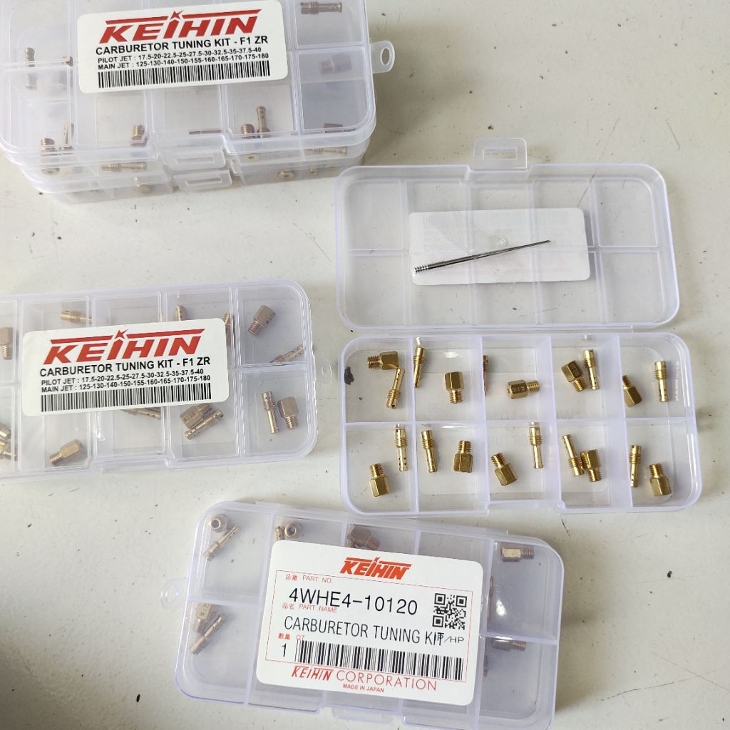 Original Pilot jet F1ZR #17.5 #20 #22.5 #25 #27.5 #30 #32.5 #35 #37.5 #40 main jet F1ZR #125 #130 #1