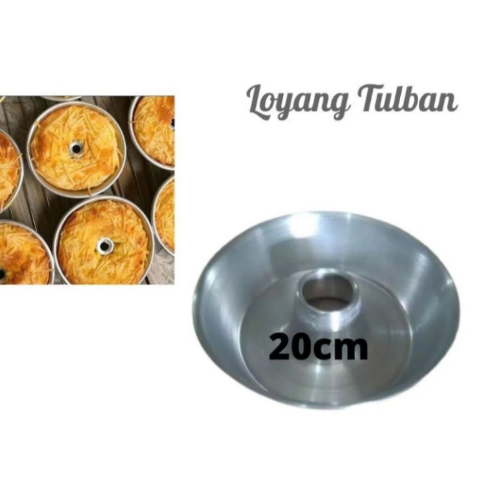 Loyang tulban cetakan kue bolu