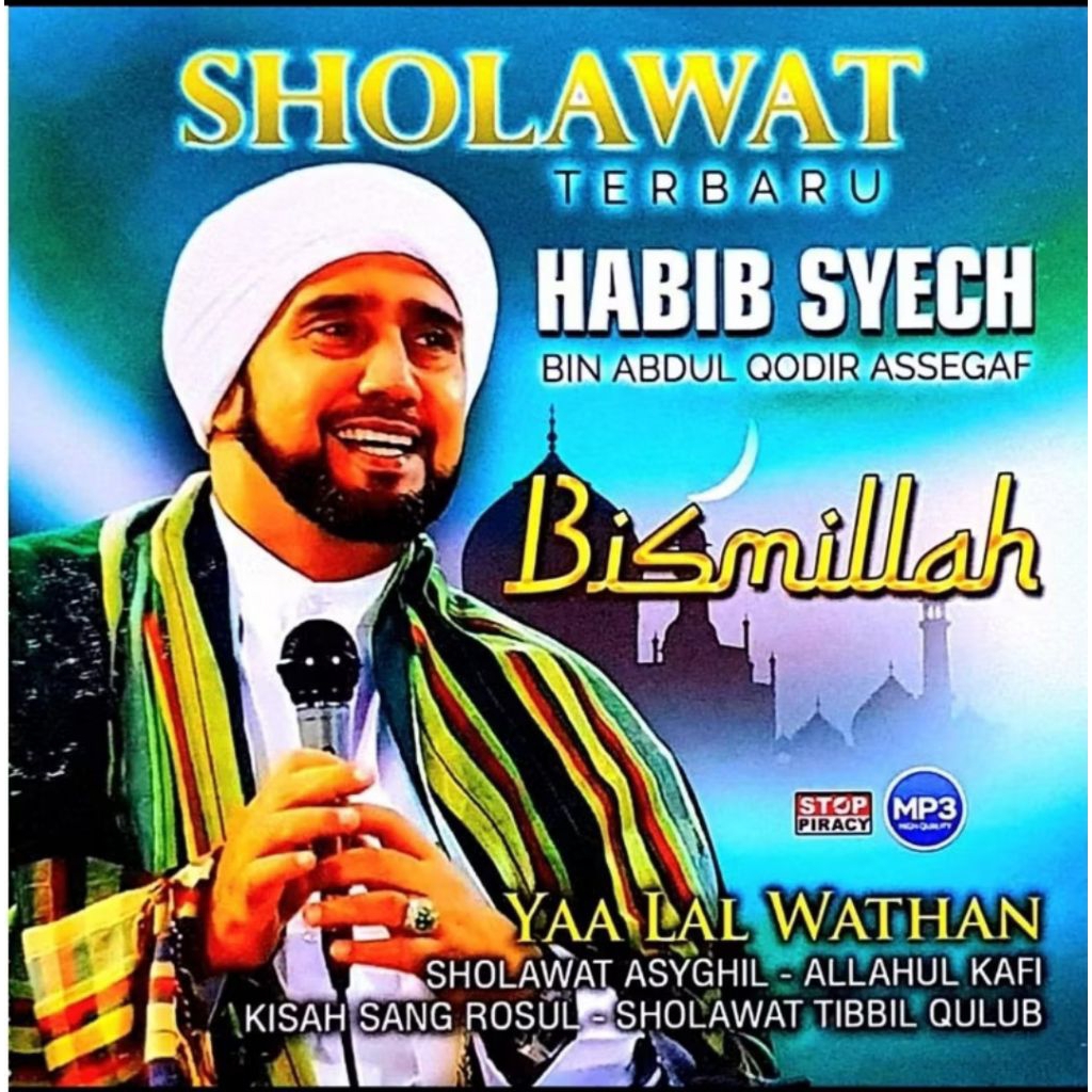 KASET MP3 MUSIK AUDIO 100 LAGU RELIGI ISLAMI TERBAIK HABIB SYECH - JEFRI AL BUKHORI - HABIB SYECH