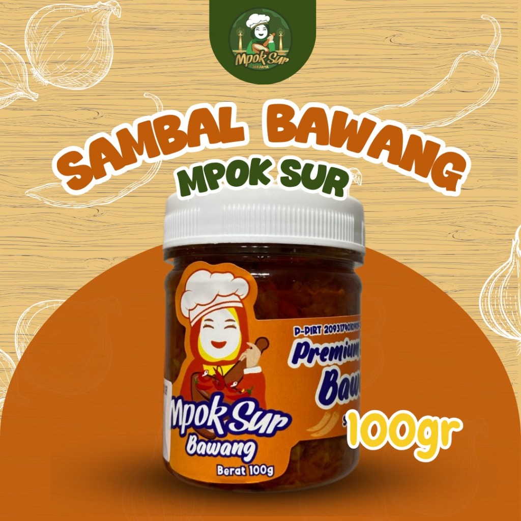 

Mpok Sur - Sambal Bawang 100 g