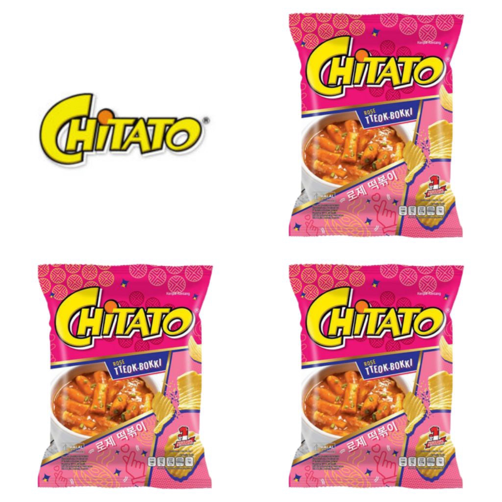

Chitato Keripik Kentang Rose Tteokbokki 65 Gr