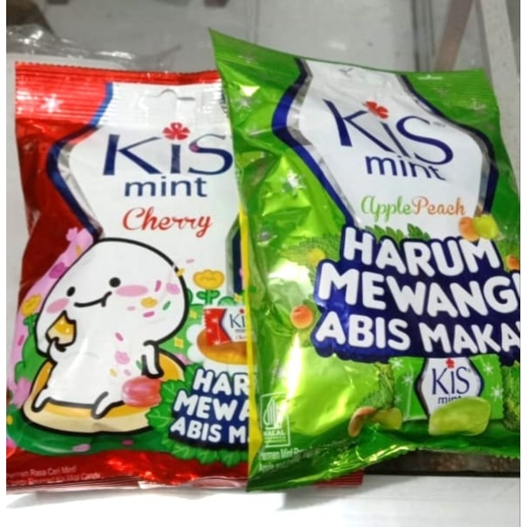 

permen kiss 1 bungkus isi banyak
