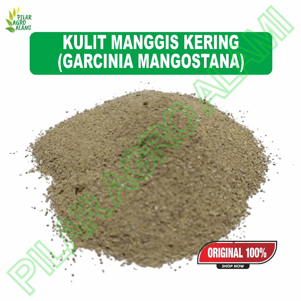 

Bubuk kulit manggis asli tanpa campuran