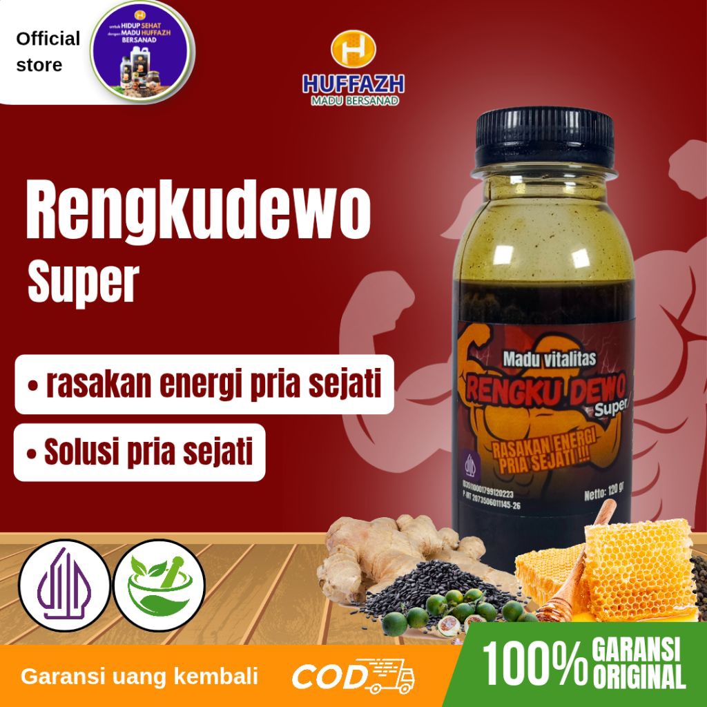 

MADU RENGKU DEWO MADU VITALITAS PRIA 120gr