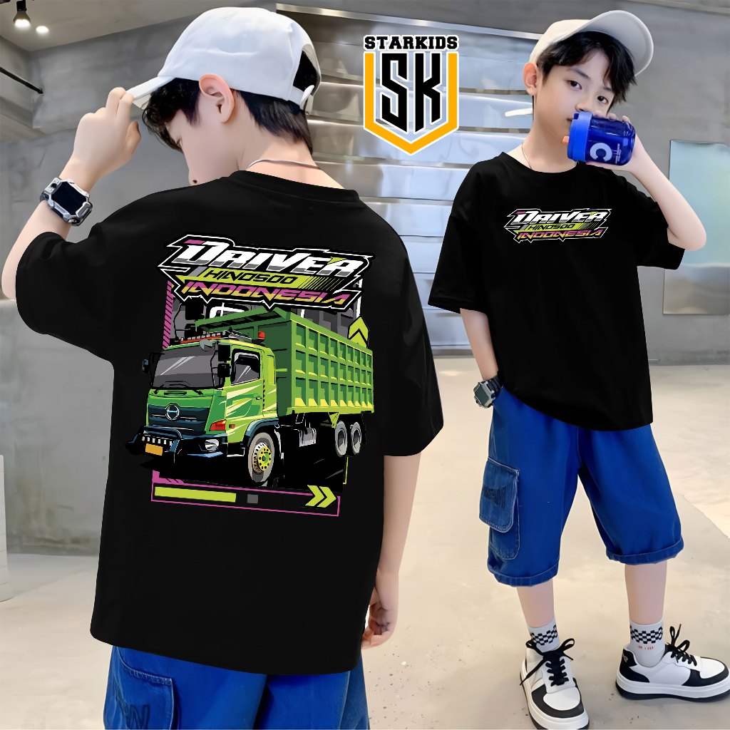Kaos anak Driver Muda Indonesia (Driver Truck Hino 500)