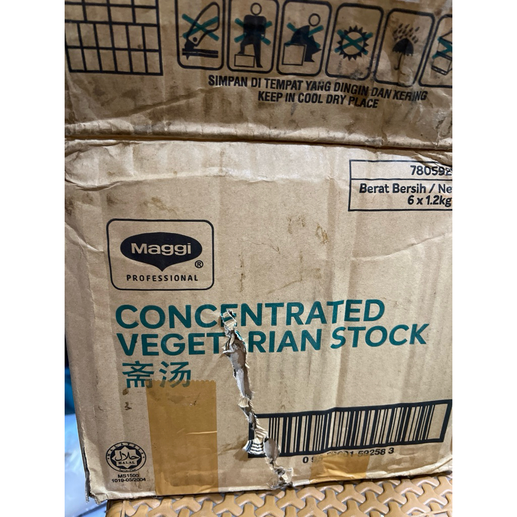 

stok pekat vegetarian/Maggi stok vegetarian 1 botol