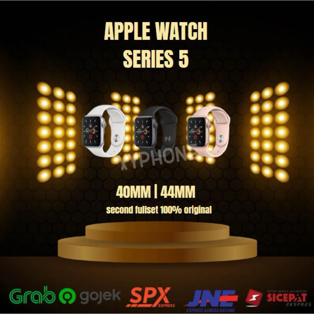 Apple Watch/iWatch Series 5 40MM 44MM Second 100% Original Fullset Garansi Ex internasional