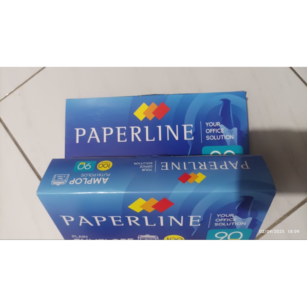 

Amplop Buklet Paperline jumbo 110x230mm
