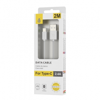 Kabel Data 2.4A fast charging silicone cable data cable usb micro type-c Lightning soft and durable 