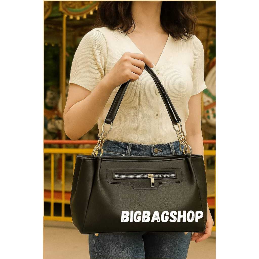 Totebag Wanita Rosa - Tas Tote Bag Kuliah Kerja Liburan -  Tas Bahu wanita Kekinian Terbaru 2025 Tas