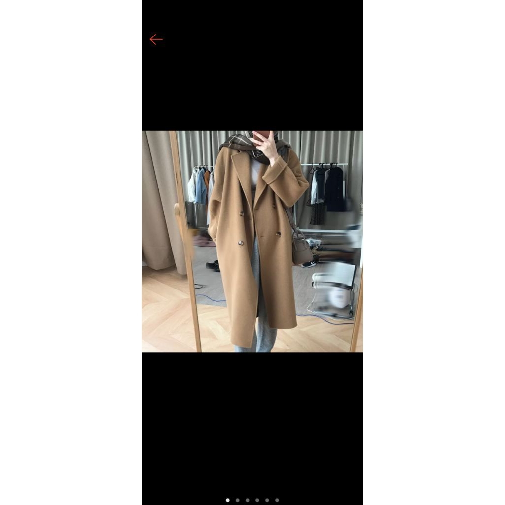 jaket jas korea blazer jubah wanita panjang/coat long wanita/katun fleece