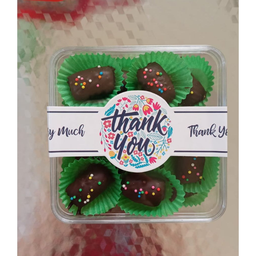 

marshmellow coklat kotak