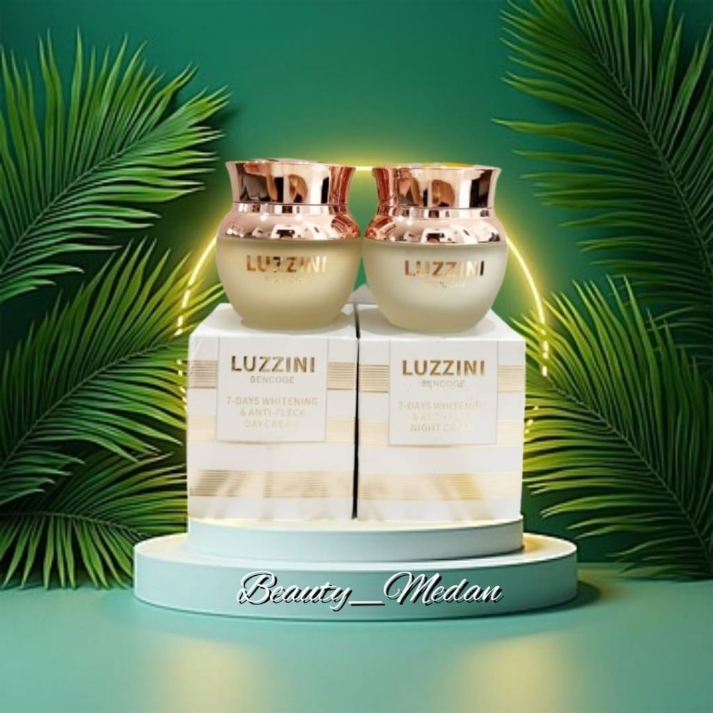 2 PCS DAILY + NIGHTLY (30GR CREAM LUZZINI 100% ORIGINAL