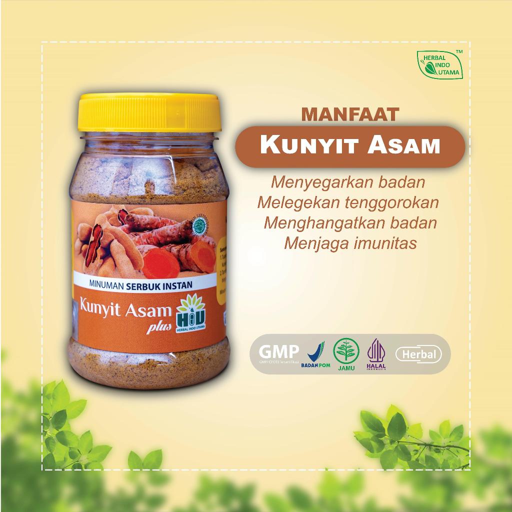 

Kunyit Asam Plus Herbal Indo Utama 200gr Instan