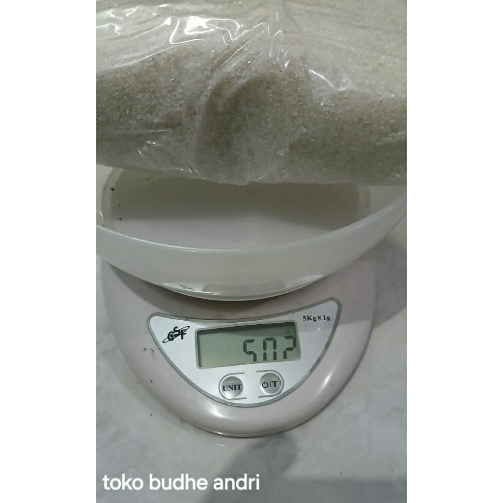 

Gula Pasir curah kemasan 500gr gula timbangan setengah kilo