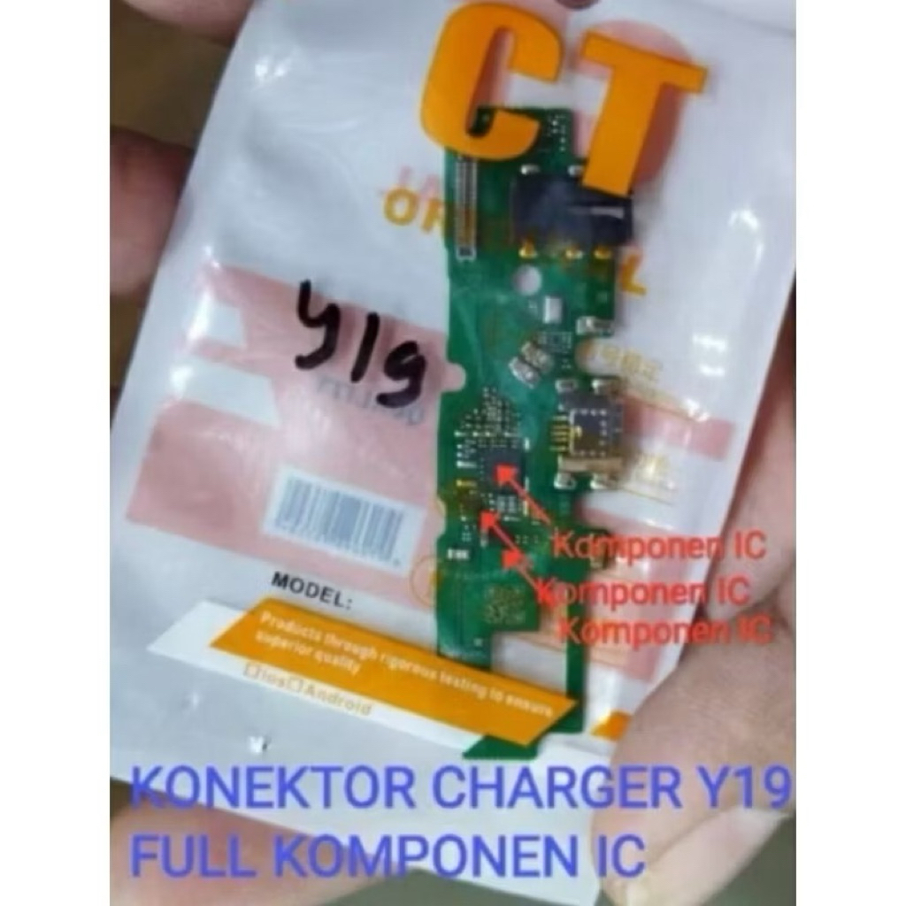 PAPAN CONEKTOR CAS SAMSUNG VIVO Y19 ORIGINAL