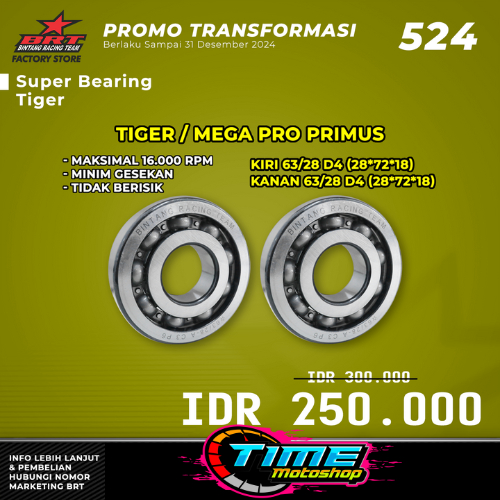 BEARING KRUK AS BRT TIGER / MEGAPRO PRIMUS