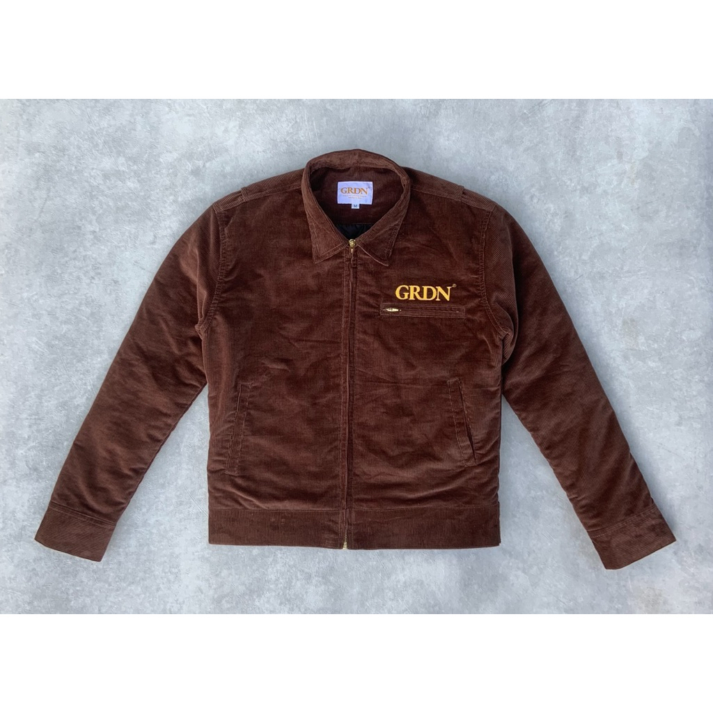 WORK JACKET CORDUROY GRDN - HITAM - WORK JACKET GRDN Outer