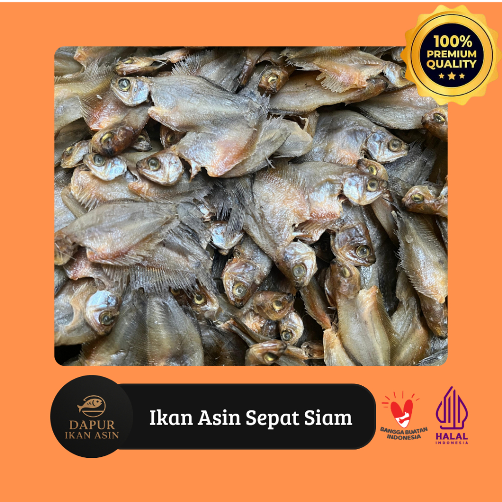 

IKAN ASIN Sepat Siam Kecil / Ikan Asin Sepat Rawa Enak Siap Masak