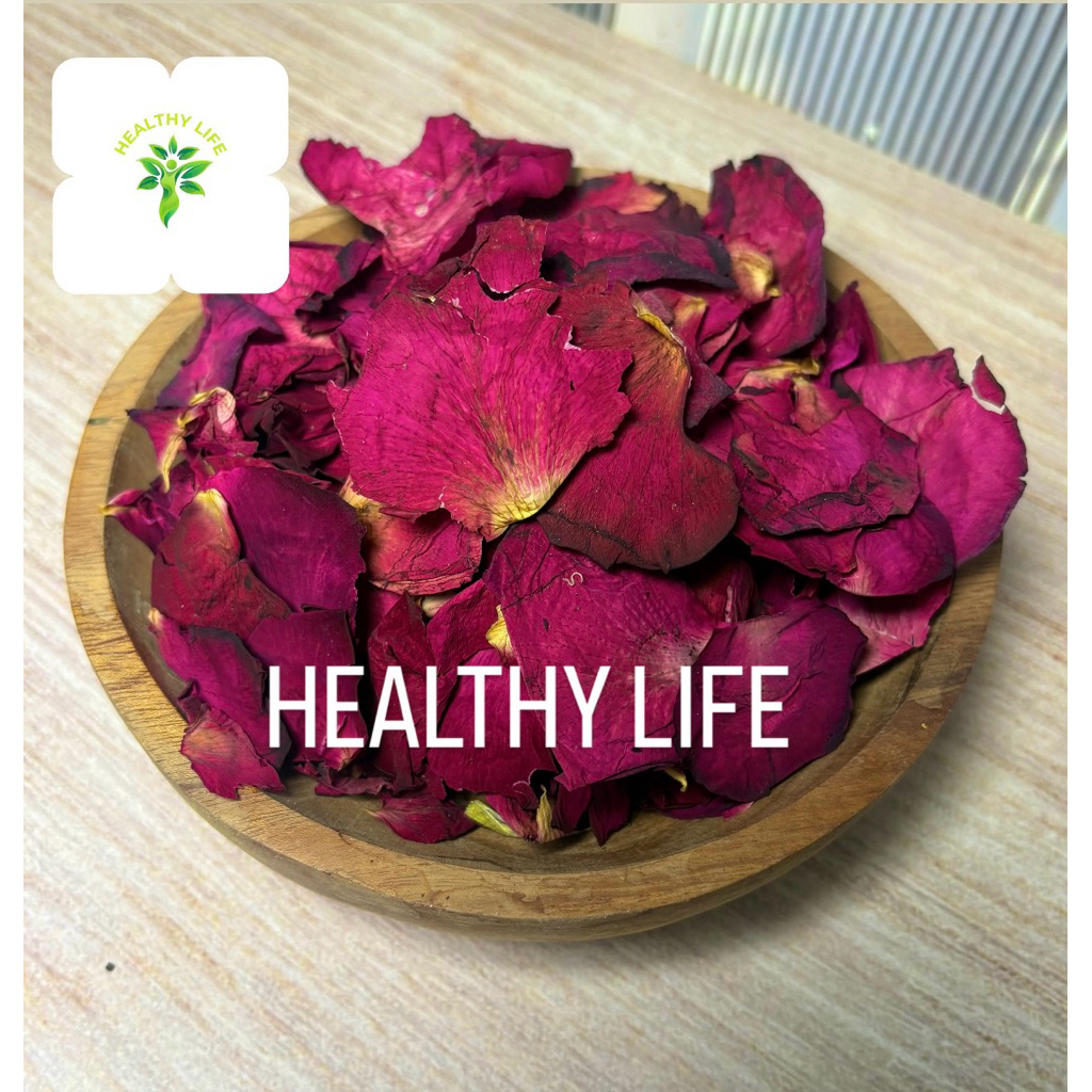 

Rose Petals / Kelopak Bunga Mawar Kering Aroma Harum 100gr
