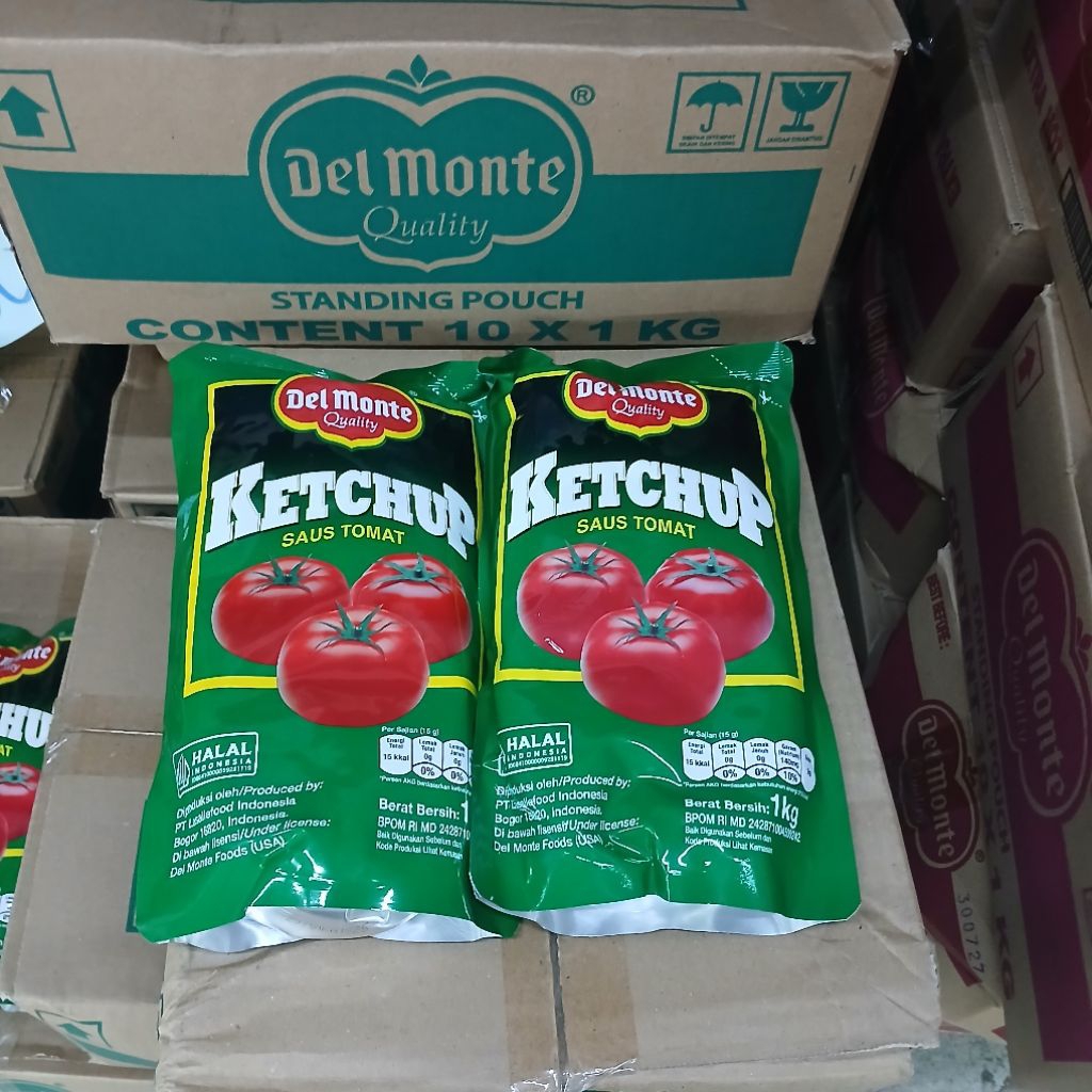 

Delmonte Saus Kemasan Pouch 1 Kg | 1 Dus (10 PCS)