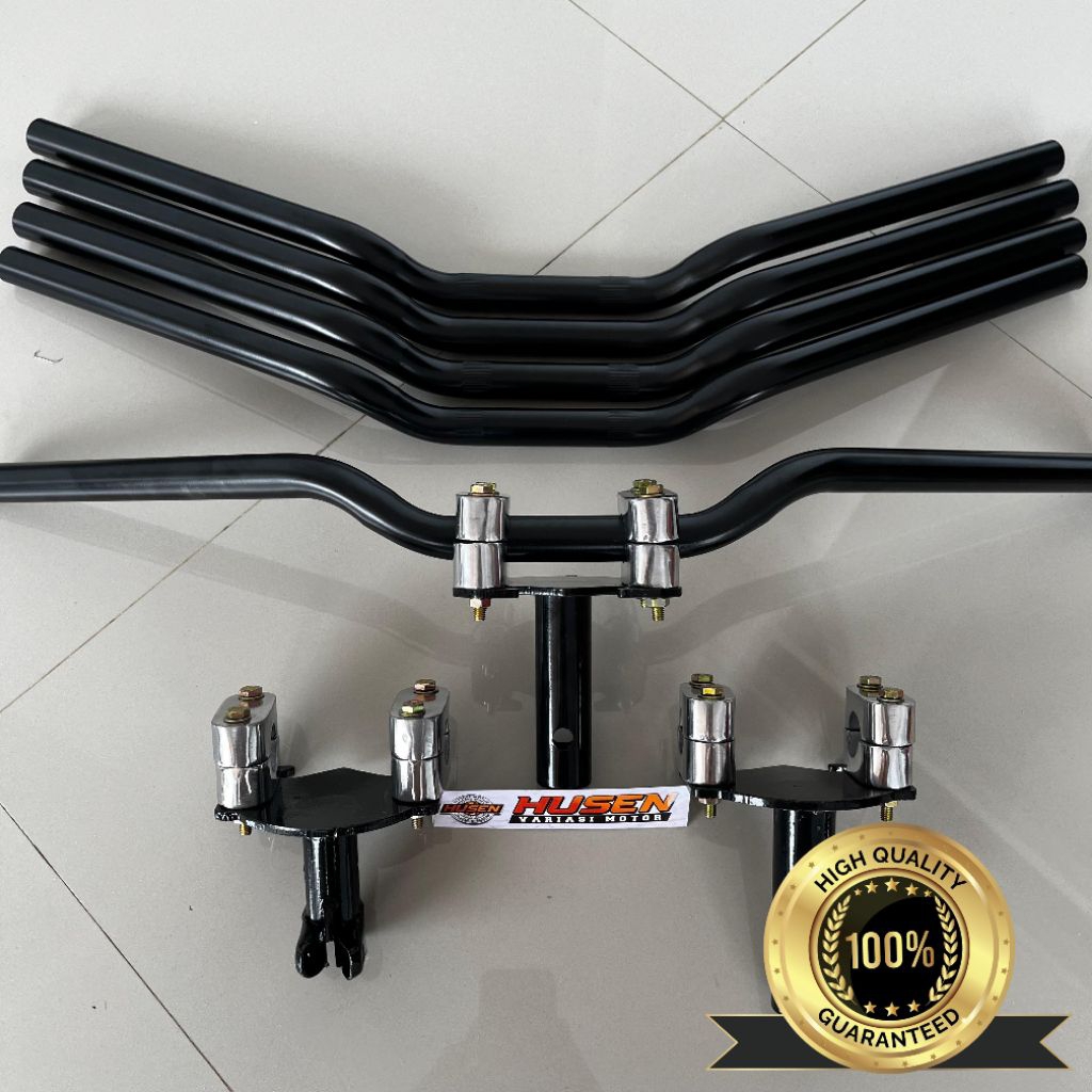 COD stang motor RZR roadrace universal dan dudukan adaptor untuk semua jenis motor Honda Yamaha Suzu