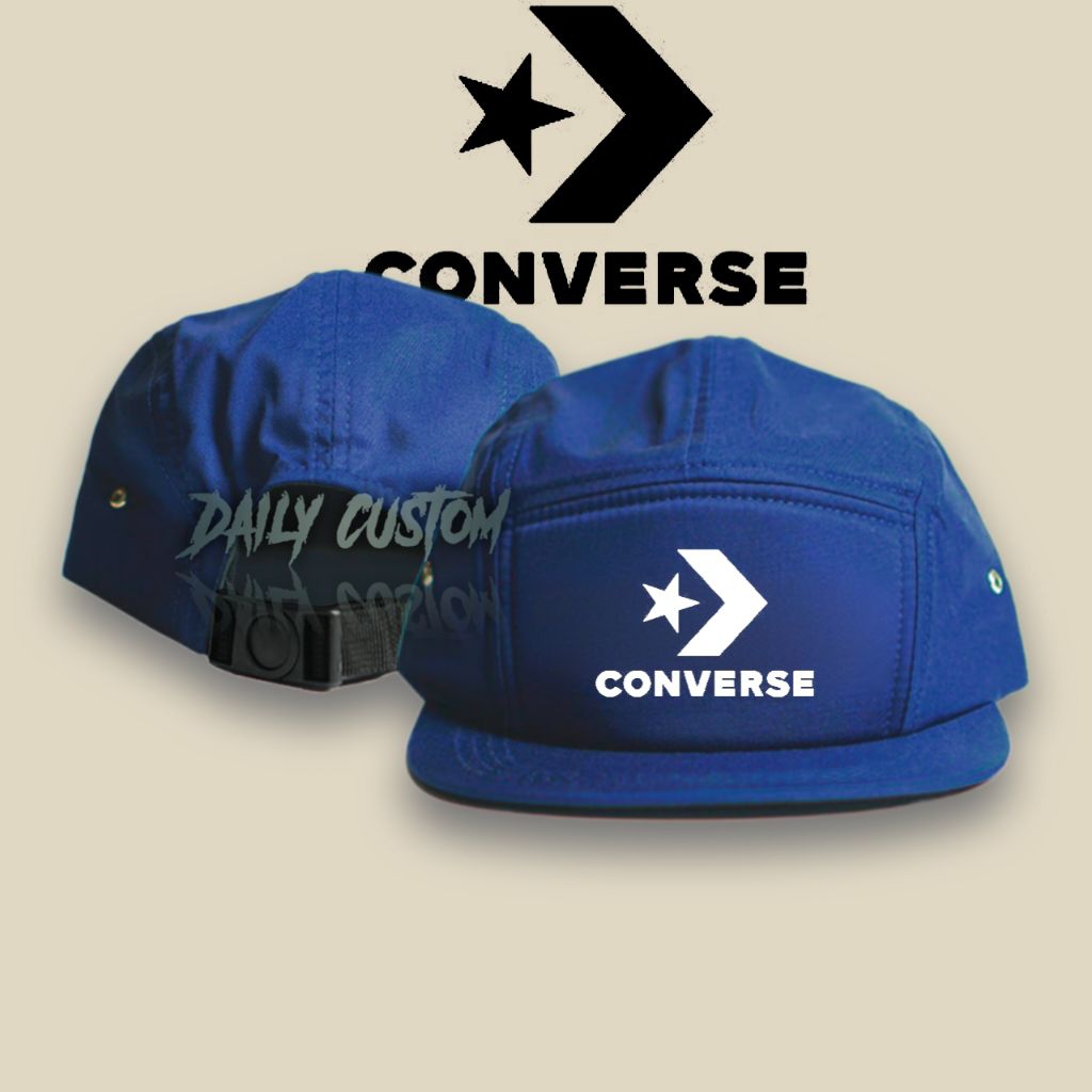 Converse Star - Five Panel Caps /Topi 5 Panel Casual /Topi Lima Panel Distro