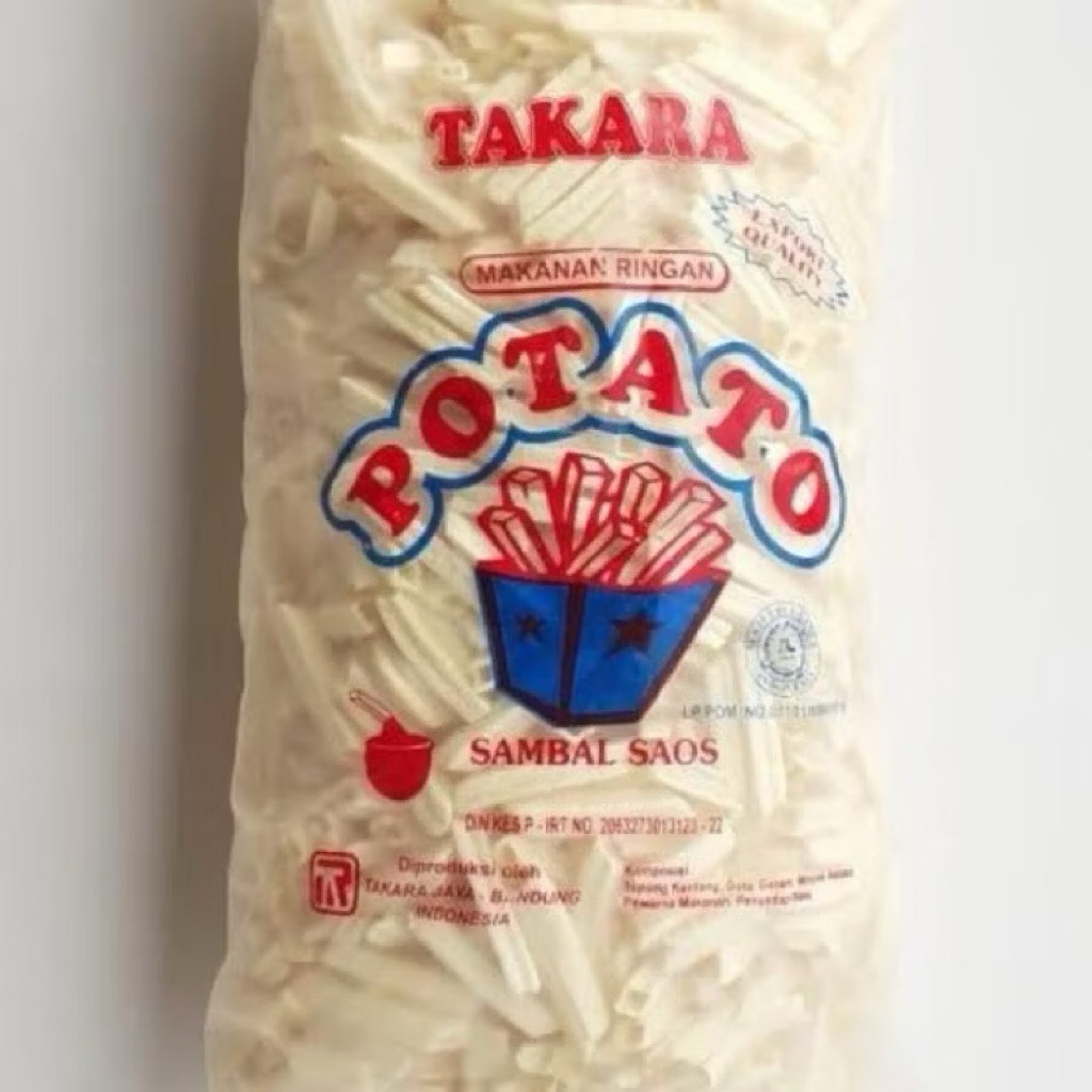

1 BAL (1.5KG) POTATO SAOS SAMBAL / KENTANG CRP (SAOS SAMBAL / BALADO / KEJU)