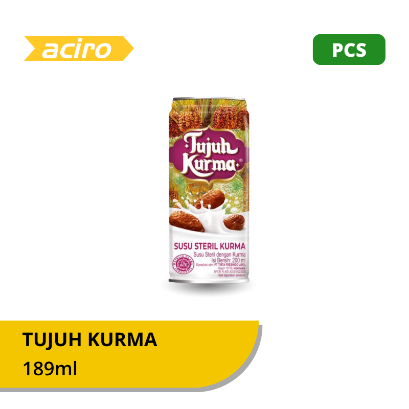 

Tujuh Kurma Susu Steril 189 ml