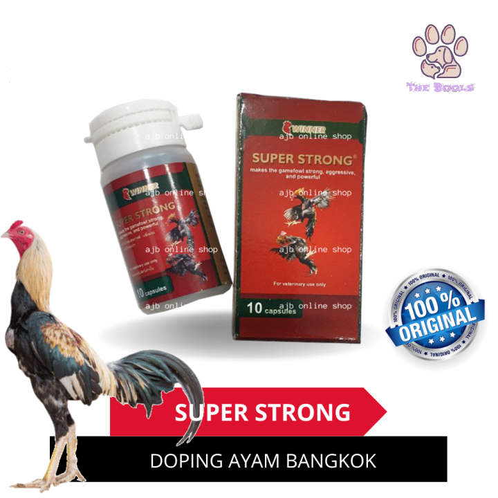 (The Bool's) Super Strong 1 botol doping ayam superstrong Vitamin Doping ayam jago Extra Power