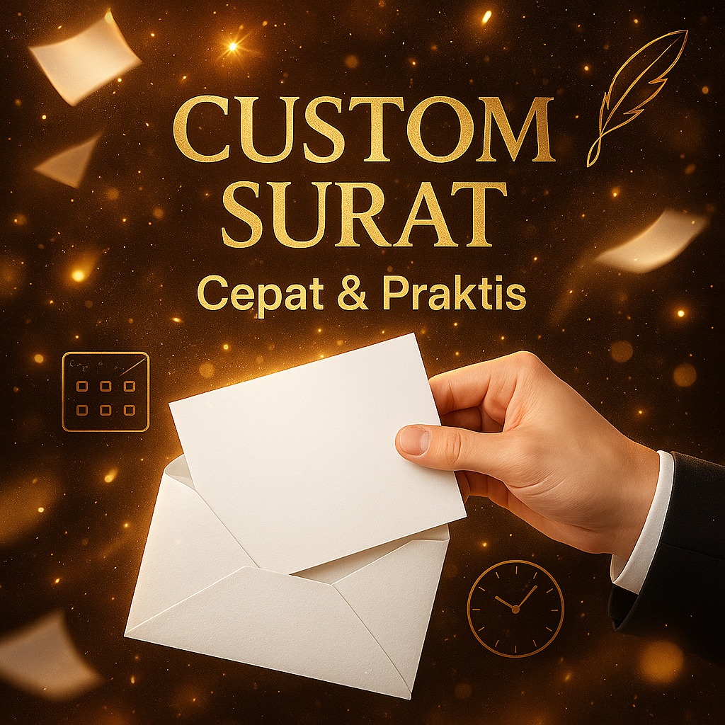 

CUSTOM SURAT MENYURAT | DOK | CV