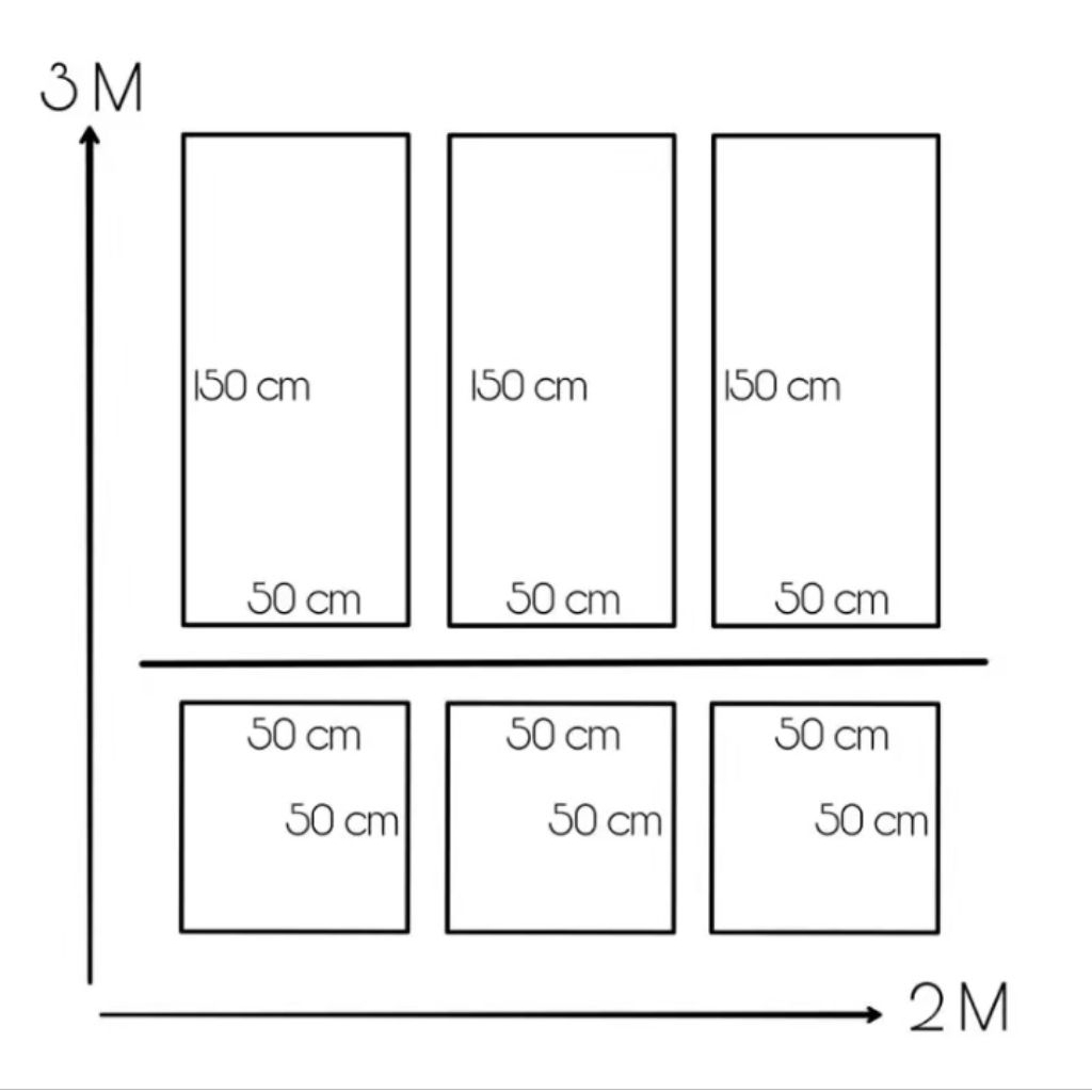 Paket Lengkap Kaca Cermin & Wall Moulding 3M x 2M