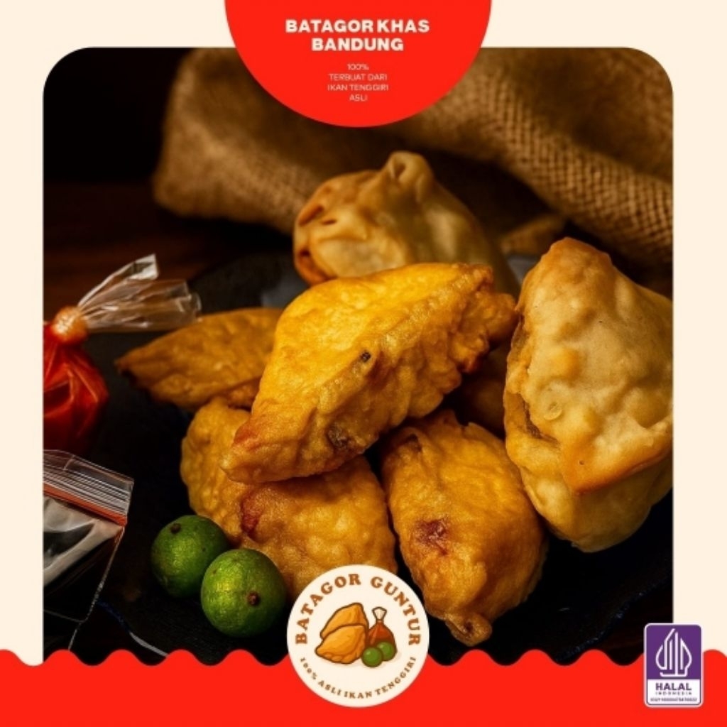 

batagor oleh oleh bandung enak murah isi 10 biji di vakum