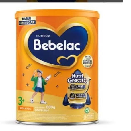 

Bebelac3/3+ GroGreat Susu Pertumbuhan Anak Madu800g