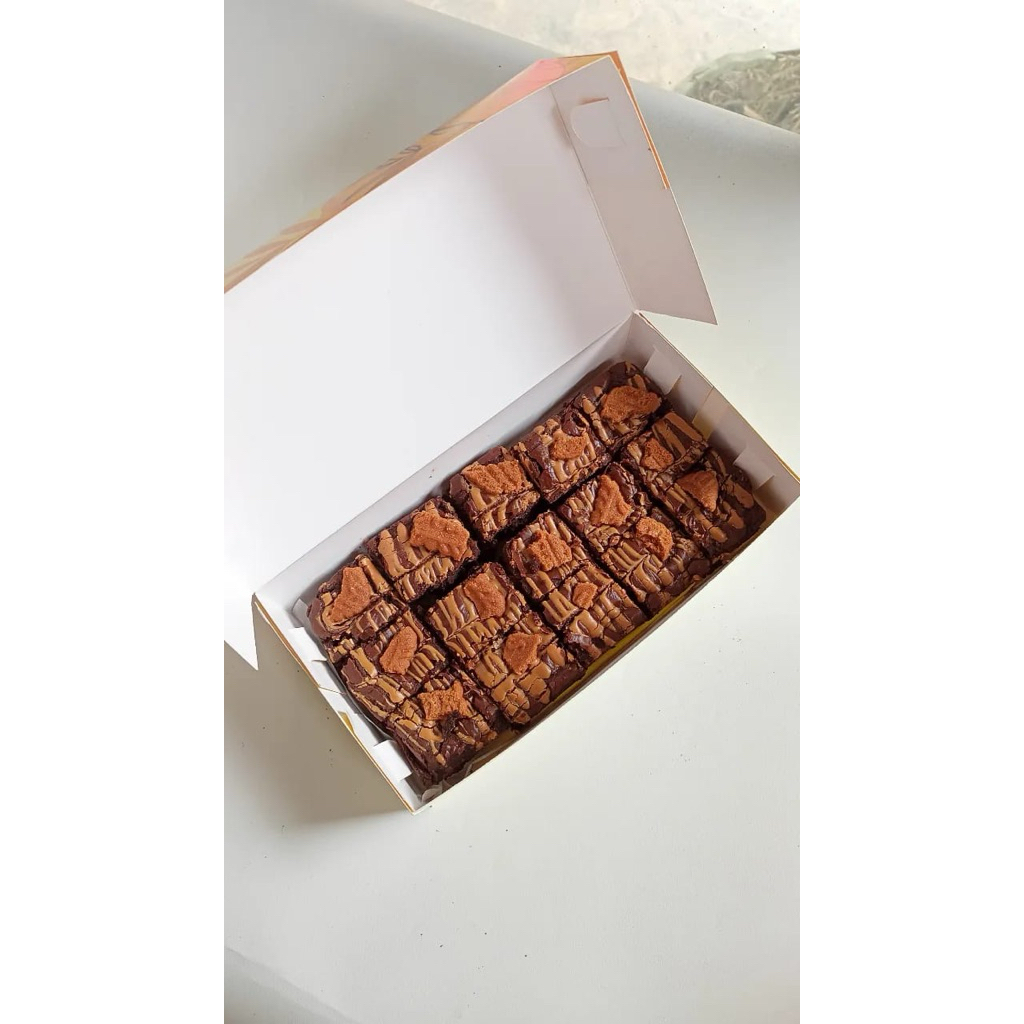 

brownies fudgy lotus 20x10cm