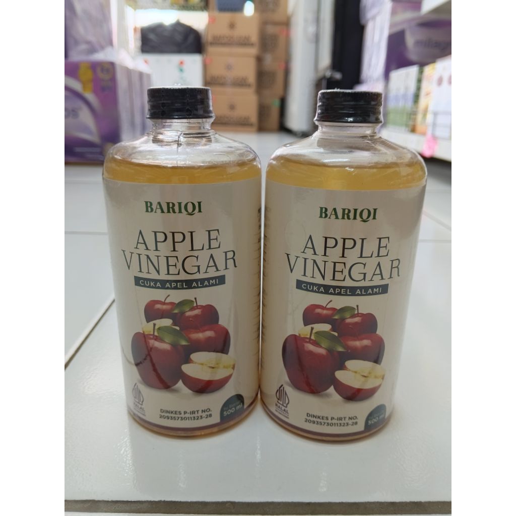 

CUKA APEL BARIQI 500ML ORGANIK WITH MOTHER