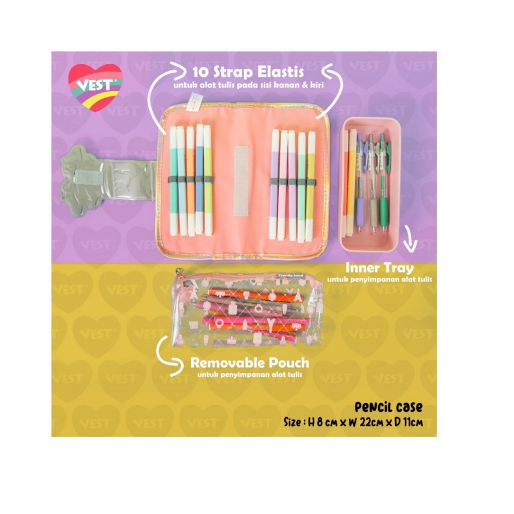 

Pencil Case Anak karakter hanya tempat pencil nya saja ya 09132