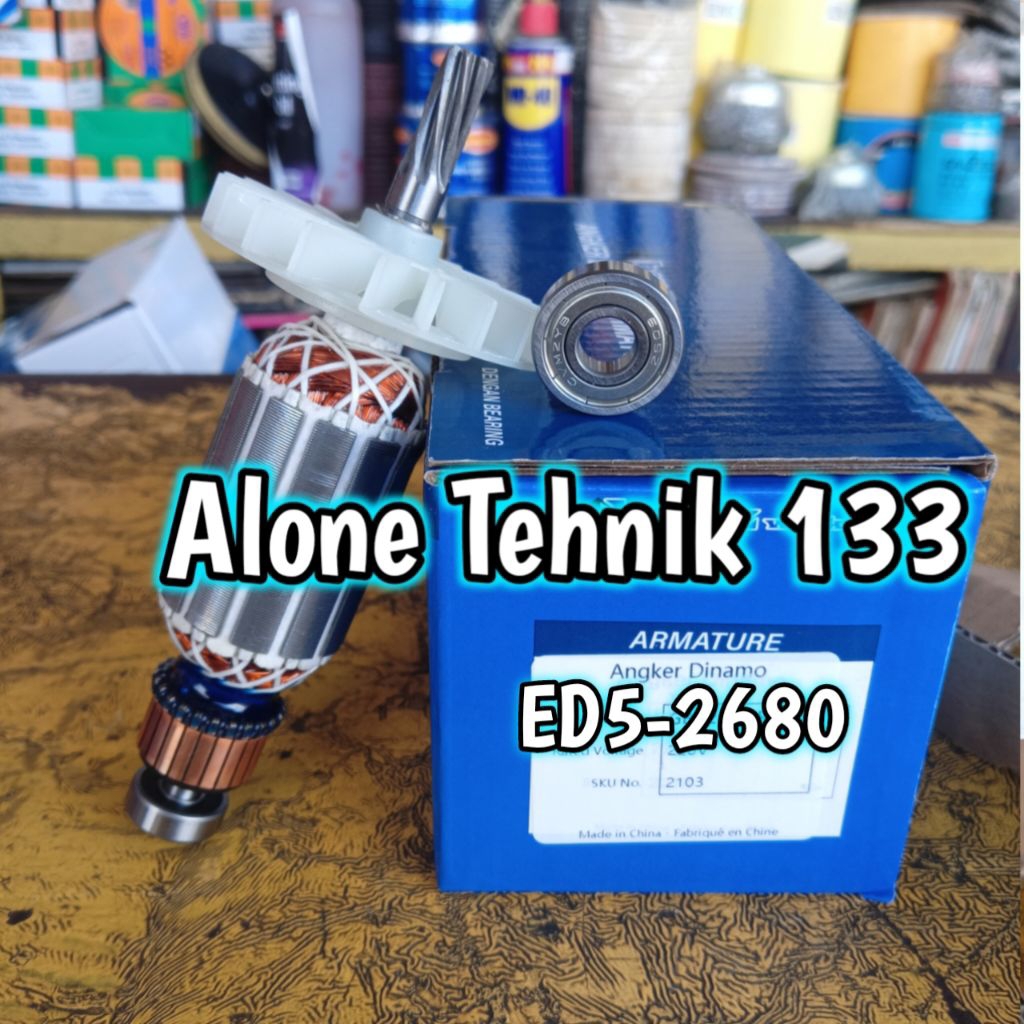 ARMATURE ED5-2680 MESIN ROTARY HAMMER EDON ED5-2680 ROTOR MESIN ROTARY HAMMER EDON ED5-2680