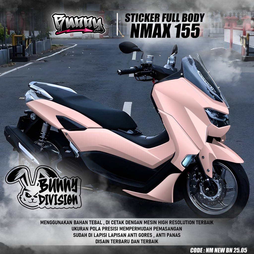 (COD) TERBARU Decal Sticker Motor Yamaha Nmax 155 New 2020 2021 2022 2023 2024 Full body - Stiker Sk